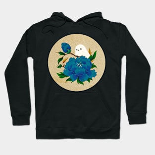 Minhwa: Crow-Tit and Peony C Type (Korean traditional/folk art) Hoodie